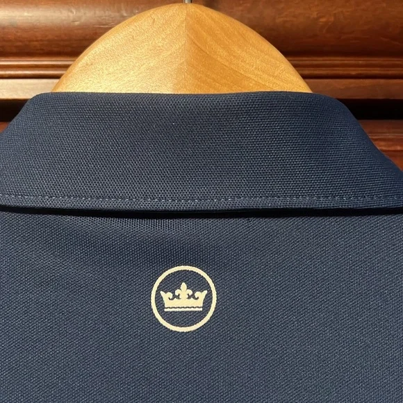 Brand New Peter Millar Crown Crafted Royal Blue Stretch Comfort Golf ⛳ Polo 👕! - Picture 8 of 13